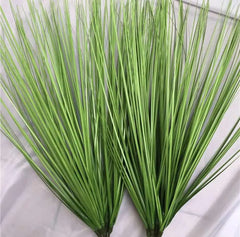 65CM Artificial Tropical Onion Grass Bundle – Faux Green Plant Decor