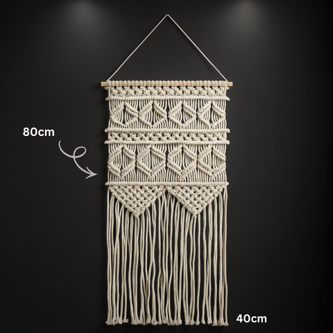 Macrame Wall Hanging, Boho Wall Decor, Bohemian Home Decor, Cotton Macrame, Wall Art