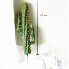 Artificial Cactus Plant 38–43cm – Faux Succulent Home Decor