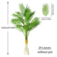 Large Artificial Tropical Palm Plant 50–120cm – Coconut Tree Decor