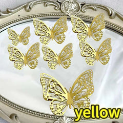3D Decorative Butterfly Stickers Set (12–240pcs) – DIY Gift & Wall Decor