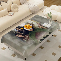 Waterproof Anti-Stain Rectangular Tablecloth – L-Lords Game Rings Design
