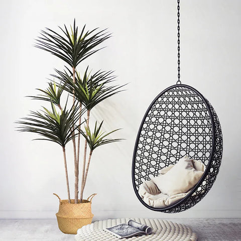 Large Artificial Dracaena Plant 90–120cm – Tropical Potted Tree