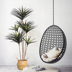 Large Artificial Dracaena Plant 90–120cm – Tropical Potted Tree