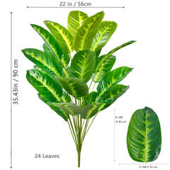 Large Artificial Tropical Palm Tree – 65–132cm Real Touch Banana Plant