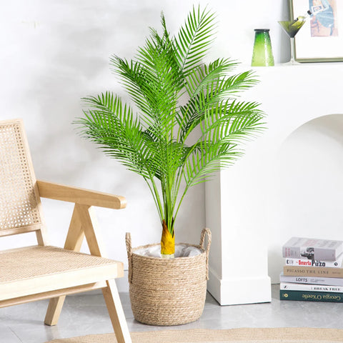Large Artificial Tropical Palm Plant 50–120cm – Coconut Tree Decor
