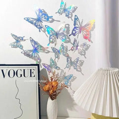 3D Decorative Butterfly Stickers Set (12–240pcs) – DIY Gift & Wall Decor