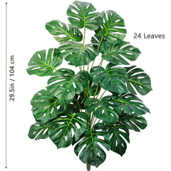 Artificial Monstera Palm Tree – 40–105cm Fake Turtle Leaf Plant