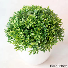 Artificial Bonsai Tree in Pot – Small Fake Plant for Home Decor