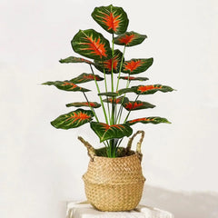 Artificial Tropical Palm Plants – Fake Indoor Home Decor (No Pot)