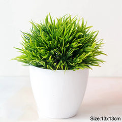 Artificial Bonsai Tree in Pot – Small Fake Plant for Home Decor