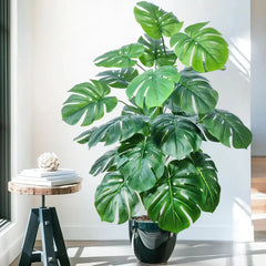 Artificial Monstera Palm Tree – 40–105cm Fake Turtle Leaf Plant