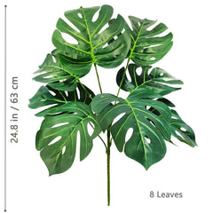 Artificial Monstera Palm Tree – 40–105cm Fake Turtle Leaf Plant