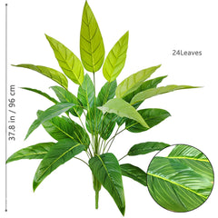 Large Artificial Tropical Palm Tree – 65–132cm Real Touch Banana Plant