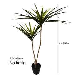 Large Artificial Dracaena Plant 90–120cm – Tropical Potted Tree