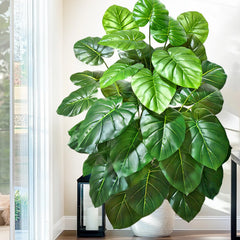 Artificial Monstera Palm Tree – 40–105cm Fake Turtle Leaf Plant