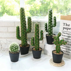 Artificial Cactus Plant 38–43cm – Faux Succulent Home Decor