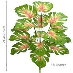 Artificial Monstera Palm Tree – 40–105cm Fake Turtle Leaf Plant