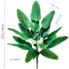 Large Artificial Tropical Palm Tree – 65–132cm Real Touch Banana Plant