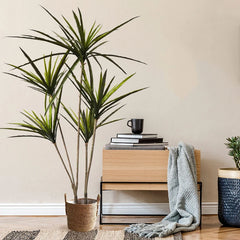 Large Artificial Dracaena Plant 90–120cm – Tropical Potted Tree