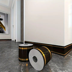 Self-Adhesive Roll-Up Skirting Board – Waterproof Wall Protection Trim