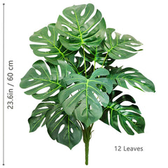 Artificial Monstera Palm Tree – 40–105cm Fake Turtle Leaf Plant