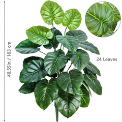 Artificial Monstera Palm Tree – 40–105cm Fake Turtle Leaf Plant