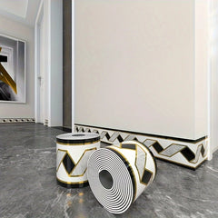 Self-Adhesive Roll-Up Skirting Board – Waterproof Wall Protection Trim