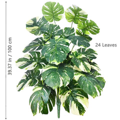 Artificial Monstera Palm Tree – 40–105cm Fake Turtle Leaf Plant