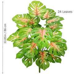 Artificial Monstera Palm Tree – 40–105cm Fake Turtle Leaf Plant