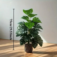Artificial Philodendron Leaves – Lightweight Indoor Home Decor Plant