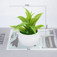 Artificial Bonsai Tree in Pot – Small Fake Plant for Home Decor