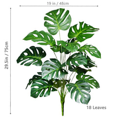 Artificial Monstera Palm Tree – 40–105cm Fake Turtle Leaf Plant