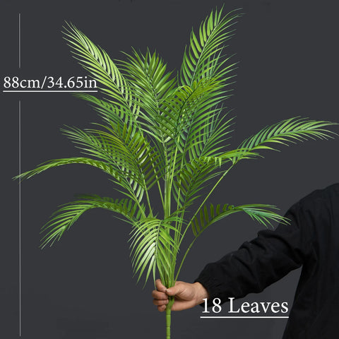Large Artificial Tropical Palm Plant 50–120cm – Coconut Tree Decor