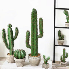 Artificial Cactus Plant 38–43cm – Faux Succulent Home Decor
