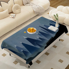 Waterproof Anti-Stain Rectangular Tablecloth – L-Lords Game Rings Design