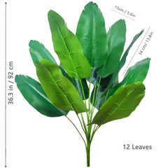 Large Artificial Tropical Palm Tree – 65–132cm Real Touch Banana Plant