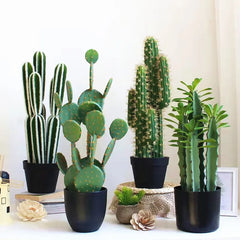 Artificial Cactus Plant 38–43cm – Faux Succulent Home Decor