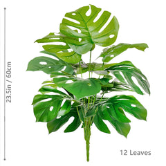 Artificial Monstera Palm Tree – 40–105cm Fake Turtle Leaf Plant