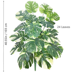 Artificial Monstera Palm Tree – 40–105cm Fake Turtle Leaf Plant