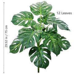 Artificial Monstera Palm Tree – 40–105cm Fake Turtle Leaf Plant