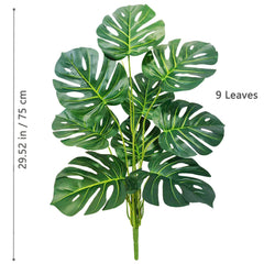 Artificial Monstera Palm Tree – 40–105cm Fake Turtle Leaf Plant