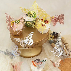 3D Decorative Butterfly Stickers Set (12–240pcs) – DIY Gift & Wall Decor