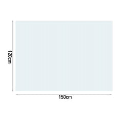 Clear Vinyl Waterproof Tablecloth Protector 150x228cm