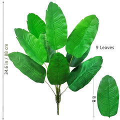 Large Artificial Tropical Palm Tree – 65–132cm Real Touch Banana Plant