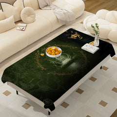 Waterproof Anti-Stain Rectangular Tablecloth – L-Lords Game Rings Design