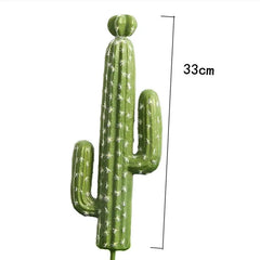 Artificial Cactus Plant 38–43cm – Faux Succulent Home Decor