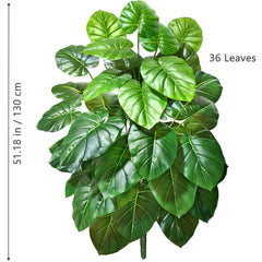 Artificial Monstera Palm Tree – 40–105cm Fake Turtle Leaf Plant
