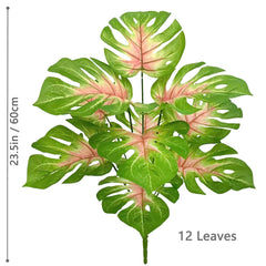 Artificial Monstera Palm Tree – 40–105cm Fake Turtle Leaf Plant