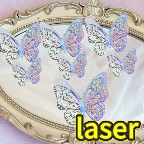 3D Decorative Butterfly Stickers Set (12–240pcs) – DIY Gift & Wall Decor